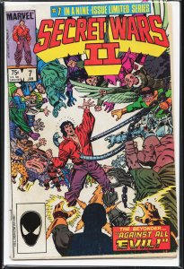 Secret Wars II #7 (1986) Spider-Man