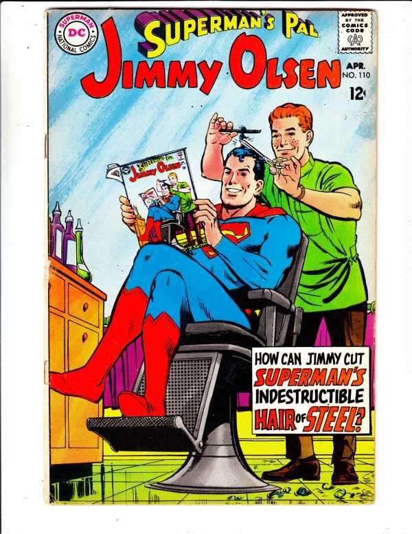 Superman's Pal Jimmy Olsen #110 (Apr-68) VG/FN+ Mid-Grade Jimmy Olsen