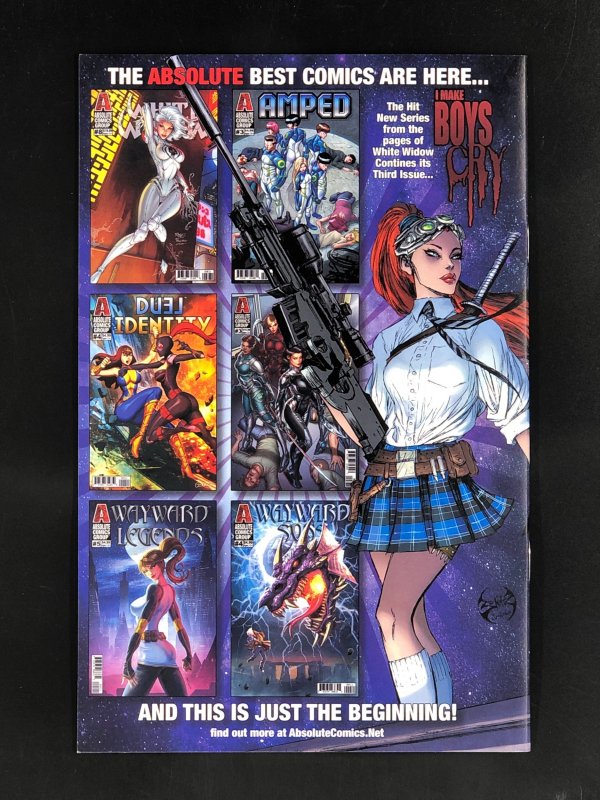 White Widow #7 (2021) Skyline Variant Cover