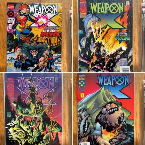 Complete Run of Weapon X (Age of Apocalypse) #1 - 4 (1995)