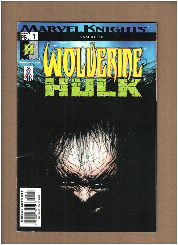 Wolverine/Hulk #1 Marvel Knights 2002 Sam Kieth FN/VF 7.0