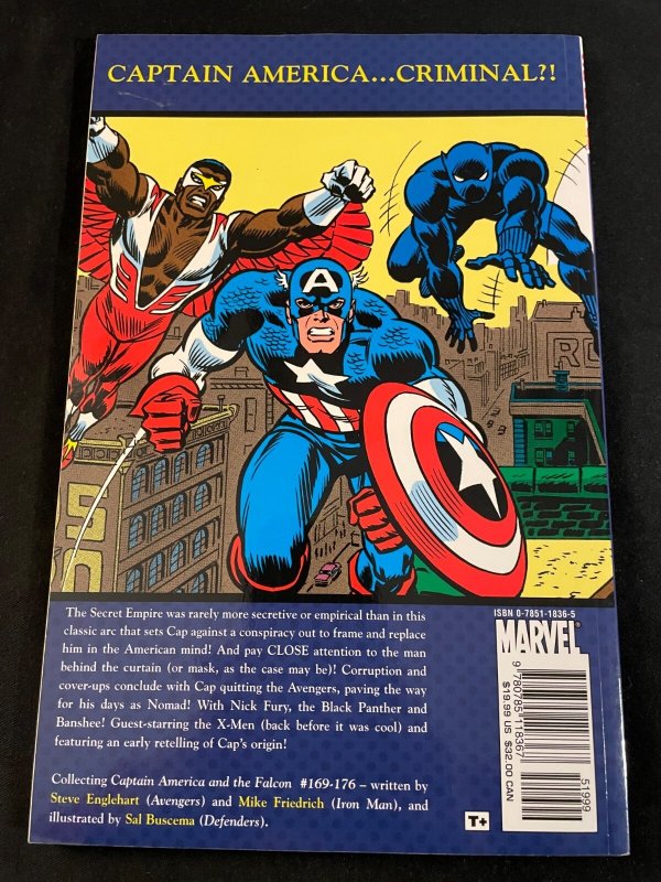 CAPTAIN AMERICA AND THE FALCON: SECRET EMPIRE Trade Paperback