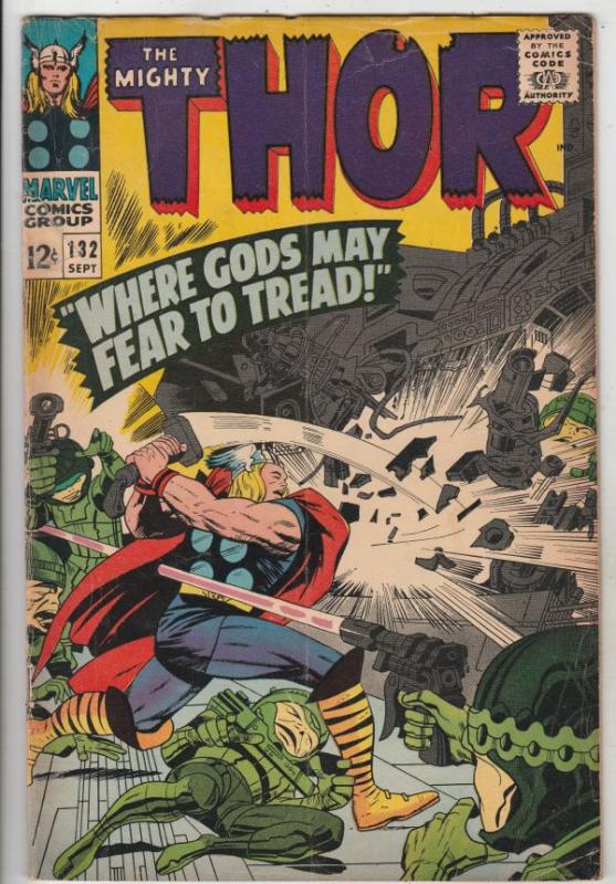 Thor, the Mighty #132 (Sep-66) VG+ Affordable-Grade Thor, Hercules