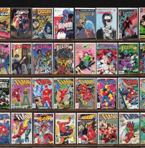 Huge Lot 150+ Comics with The Flash, Elementals, Eclipso, Doom 2099 & More!