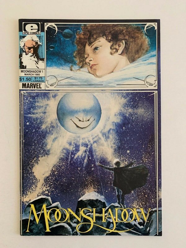 Epic Comics Moonshadow #1 (Mar,1985) Bronze Age Marvel VF+