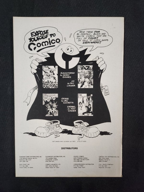 Slaughterman 2PC #1-2 - Gerry Giovinco Story & Art (6.0/6.5) 1983