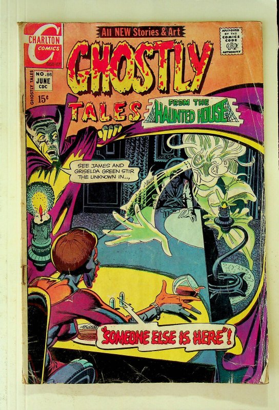 Ghostly Tales From the Haunted House #86 (Jun 1971; Charlton) - Good-