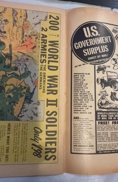 Fantastic Four #60 (1967)the peril the power spine split 1/2 inch foxxing/Stains