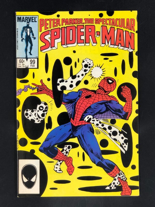 The Spectacular Spider-Man #99 (1985) NM 2nd Appearance and First Cover of Spot