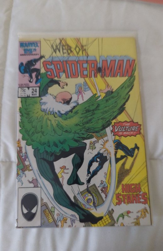 Web of Spider-Man #24 (1987) Spider-Man 