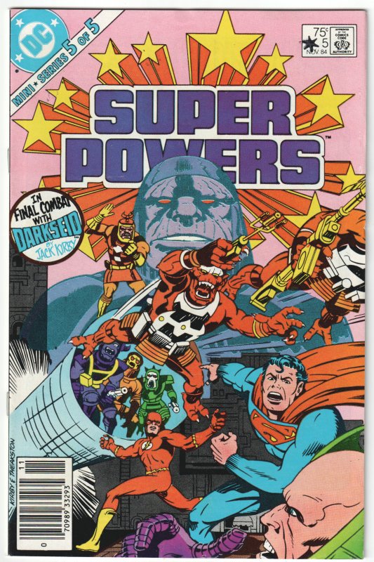 Super Powers #5 (1984) Mark Jeweler Variant