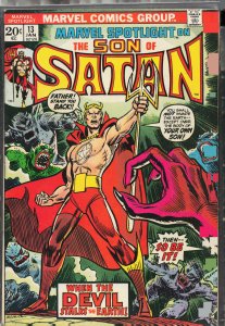 Marvel Spotlight #13 (1974) Son of Satan [Key Issue]