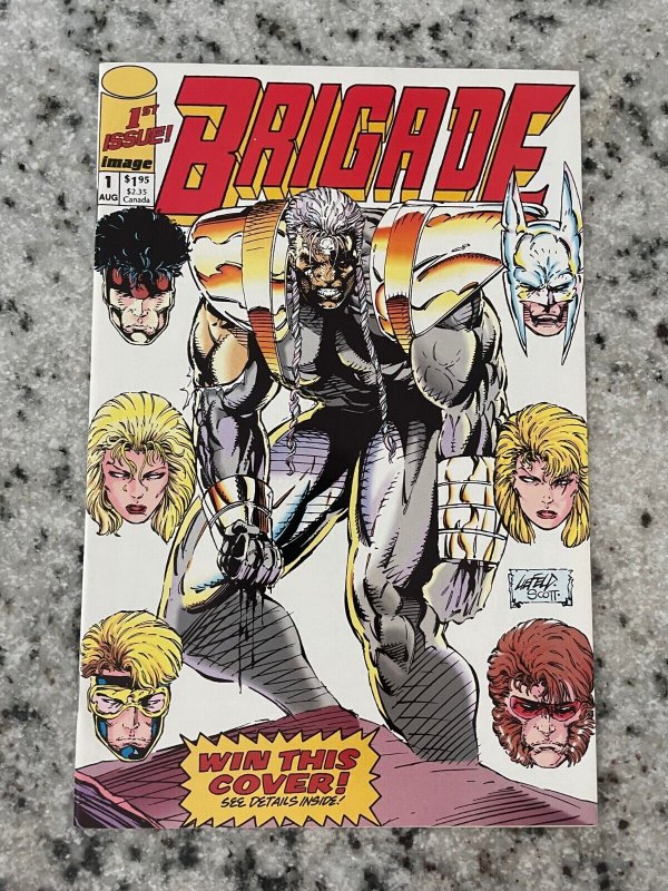 Brigade # 1 NM 1st Print Image Comic Book Rob Liefeld Cover Art! 12 J836