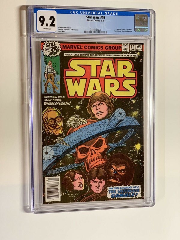 Star Wars 19 CGC 9.2 WP Marvel 1979