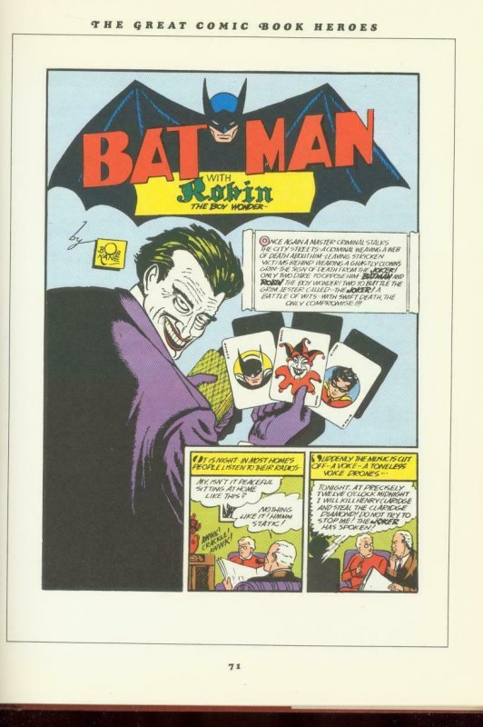 GREAT COMIC BOOK HEROES HARDCOVER REPRINTS BATMAN FLASH VG/FN