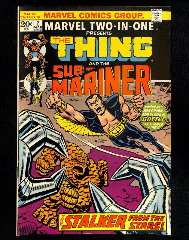 Marvel Two-In-One #2 Thing Sub-Mariner!