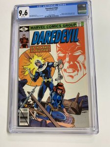 Daredevil 160 Cgc 9.6 White Pages Bullseye Frank Miller Marvel 2061441002
