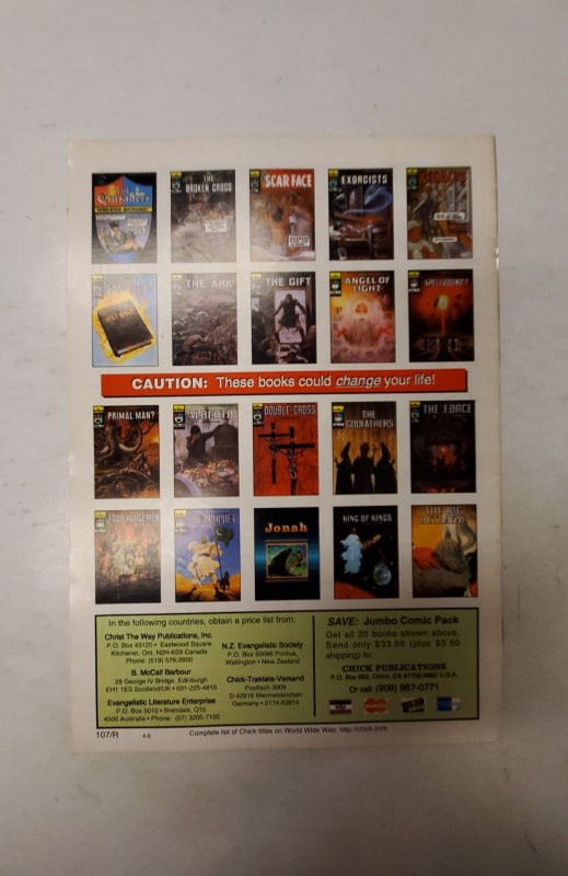 The Crusaders #7 (1976) NM Chick Comic Book J725