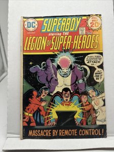 Superboy Legion of Super-Heroes 203   Death of Invisible Kid  1974 DC Comic