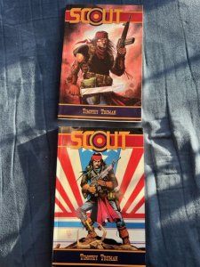 Scout by Tim Truman Complete TPB Set 1,2