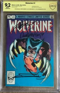 Wolverine #2 (1982) Signed by Frank Miller, Chris Claremont & Joe Rubinstein