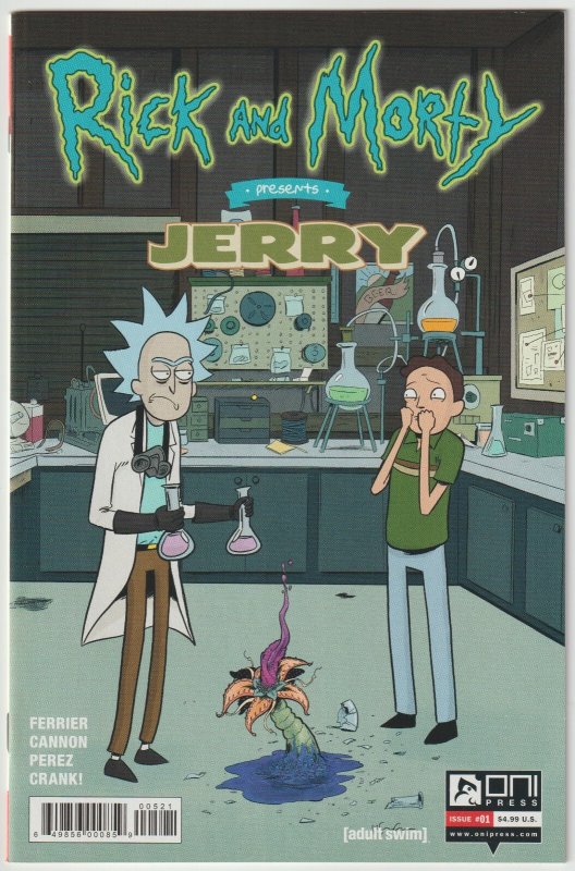 Rick And Morty Presents Jerry #1 (Mar 2019, Oni Press) NM-MT condition (9.8)