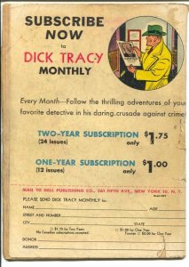 Dick Tracy #10 1948- Dell-Chester Gould art-text & comic stories--P