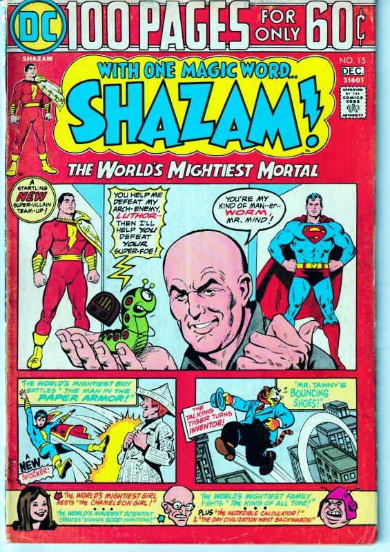 SHAZAM(vol. 1) # 15 The Original 100PG Spectacular