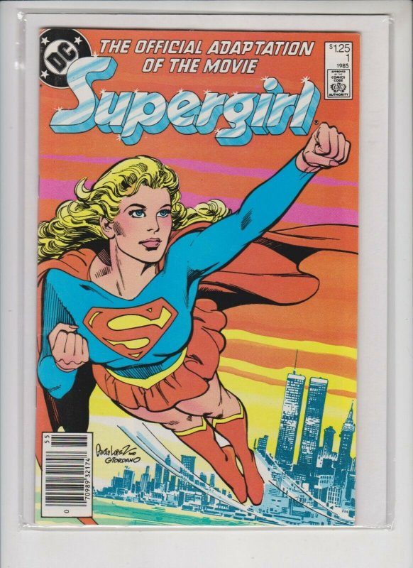 SUPERGIRL #1 -ONE SHOT 1985 DC  MOVIE ADAPTATATION  / NEWSSTAND / UNREAD