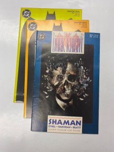 3 Batman Legends of the Dark Knight DC comic book #1 1 4 76 KM9