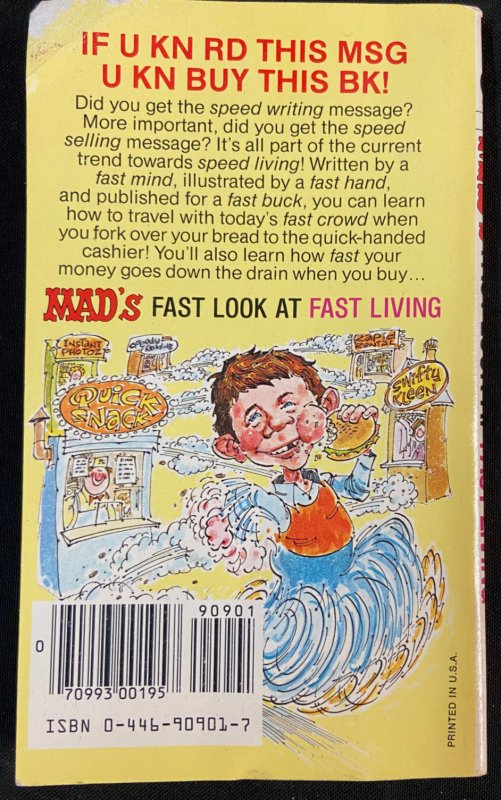 MAD'S FAST LOOK AT FAST LIVING PAPERBACK BOOK VF-