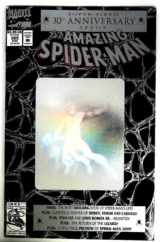 Amazing Spider-Man (1963 series)  #365, VF+ (Actual scan)