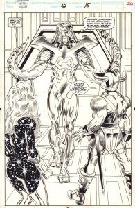 Guardians of the Galaxy #42 p.15 / 20 Remora, Aleta & Heimdall by Dale Eaglesham