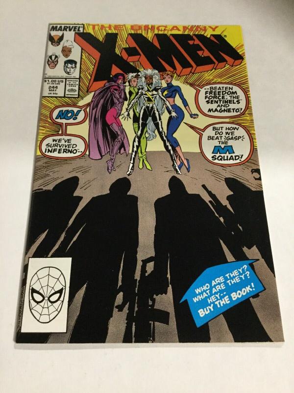 Uncanny X-Men 244 Nm Near Mint First Appearance Of Jubilee Marvel