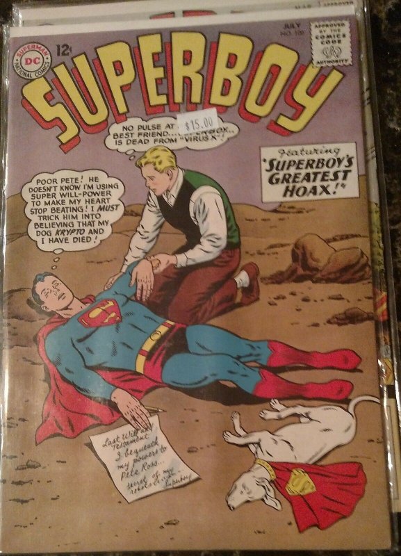 Superboy #106 (JUL 1963, DC) VF-