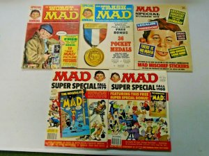 MAD Magazine Specials + Annuals Lot 10 Different (1970-1980)