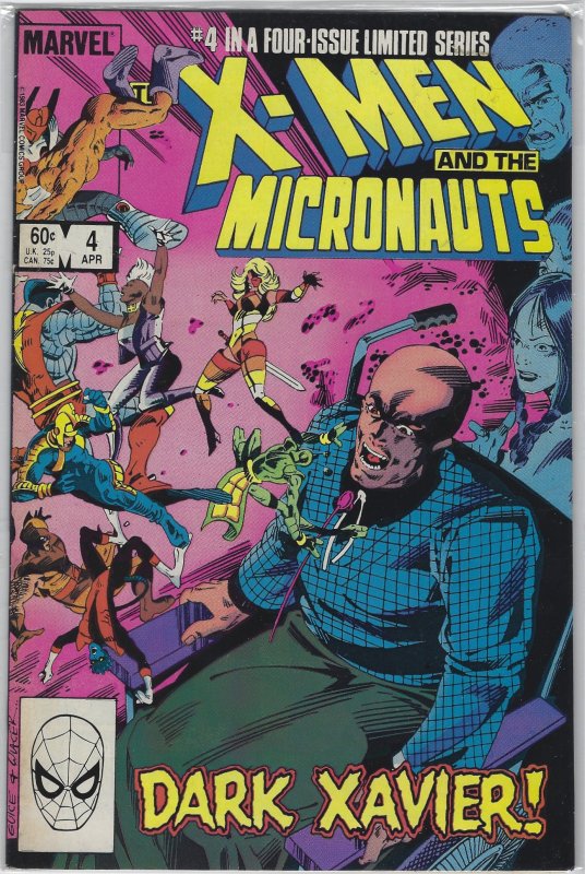 The X-Men and The Micronauts #4 (1984)