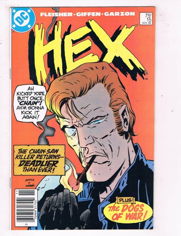 Hex #15 VF/NM DC Comics Comic Book Fleisher JLA Nov 1986 DE46