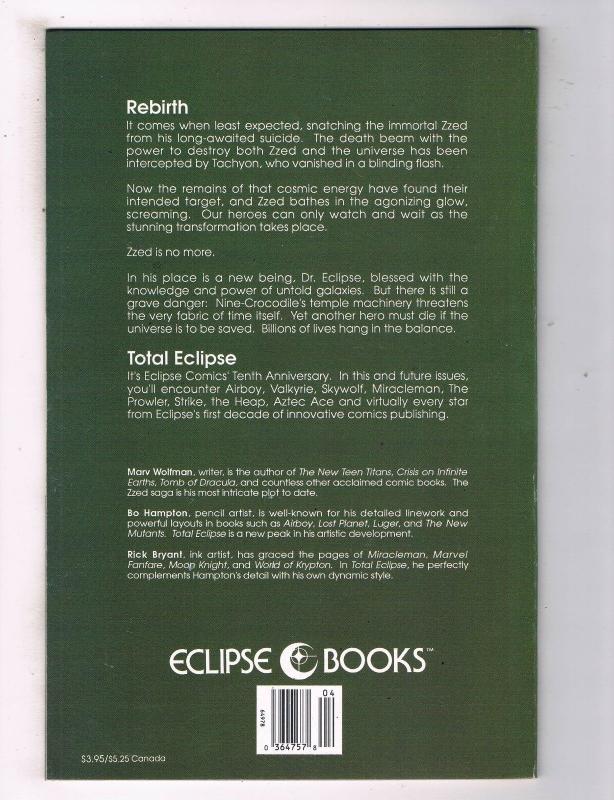 Total Eclipse #4 VG/FN TPB Eclipse Books Book Four Comic Book 1988 DE40 AD14
