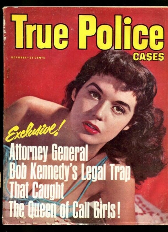 TRUE POLICE CASES-10/1963-BULLET IN BACK-PREACHER'S LOVE AFFAIR-MOW COP C VG