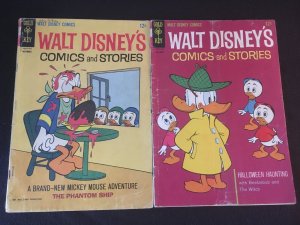 WALT DISNEY'S COMICS AND STORIES #290, 291