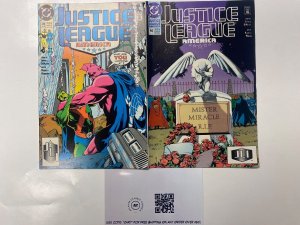 2 Justice League America DC COMICS #39 40 20 KM5