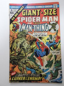 Giant-Size Spider-Man #5  (1975) Great Read! Sharp VG- Condition!