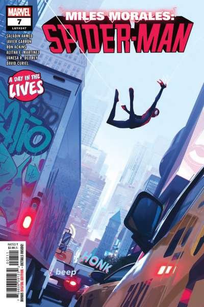 Miles Morales: Spider-Man #7, NM + (Stock photo)