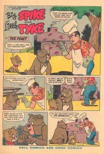 2 Issues! SPIKE and TYKE #10 & 12  (1957-58)12 Father & Pup Stories +Tom & Jerry