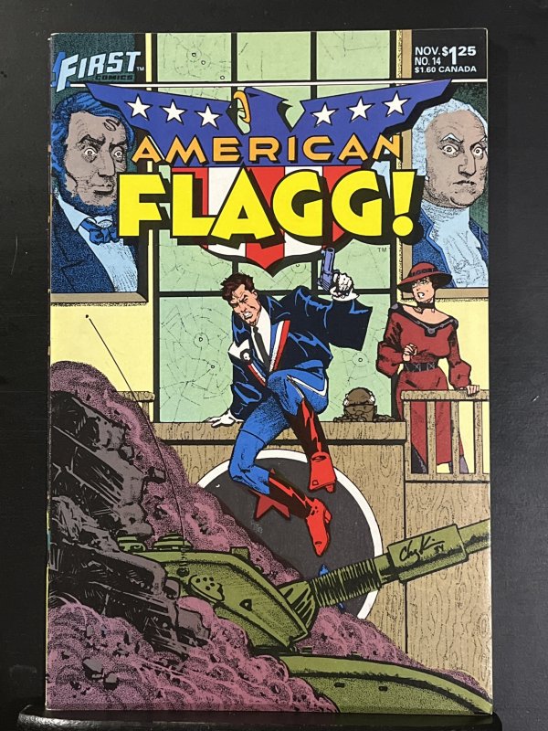American Flagg! #14 (1984)