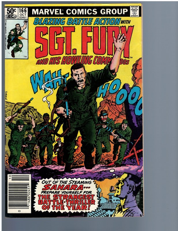 Sgt. Fury and His Howling Commandos #166 (Marvel, 1981)