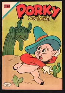 Porky y Su Amigos #230 1970-Spanish language edition-Bugs Bunny & Elmer Fudd ...