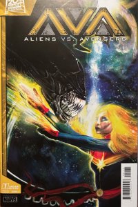 Aliens vs. Avengers #1 Orzu Cover (2024)