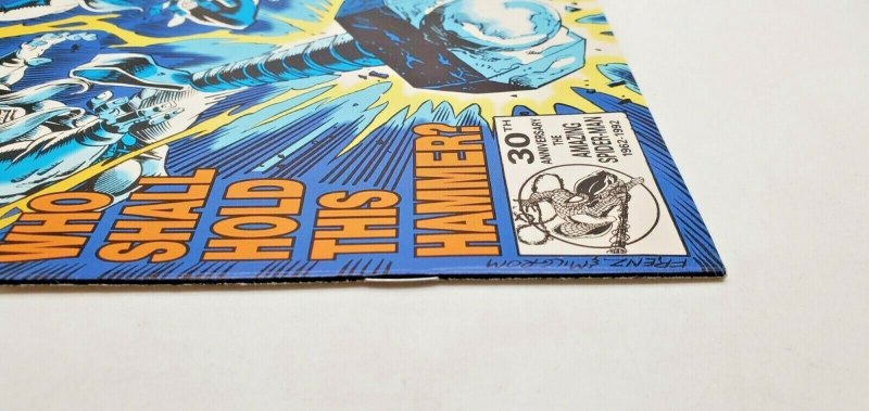 The Mighty Thor #459 (1993) 1ST APPEARANCE OF THUNDERSTRIKE (ERIC MASTERSON) NM+ 